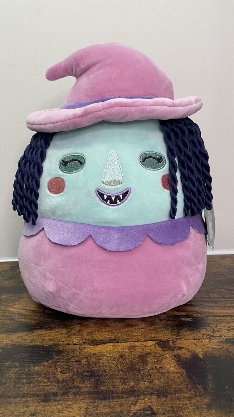 NEW Squishmallows Disney Nightmare Before Christmas Shock 13" Halloween Plush